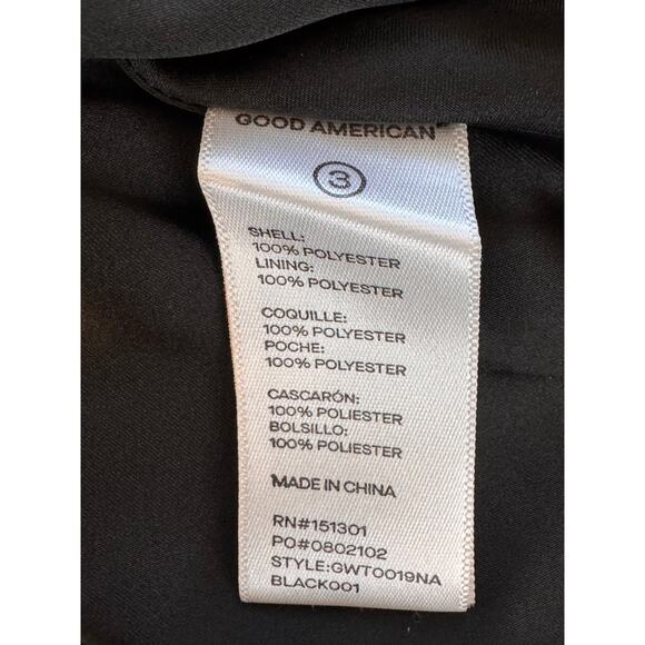 NEW GOOD AMERICAN ~  Washed Satin Camisole Size Large - Picture 5 of 6